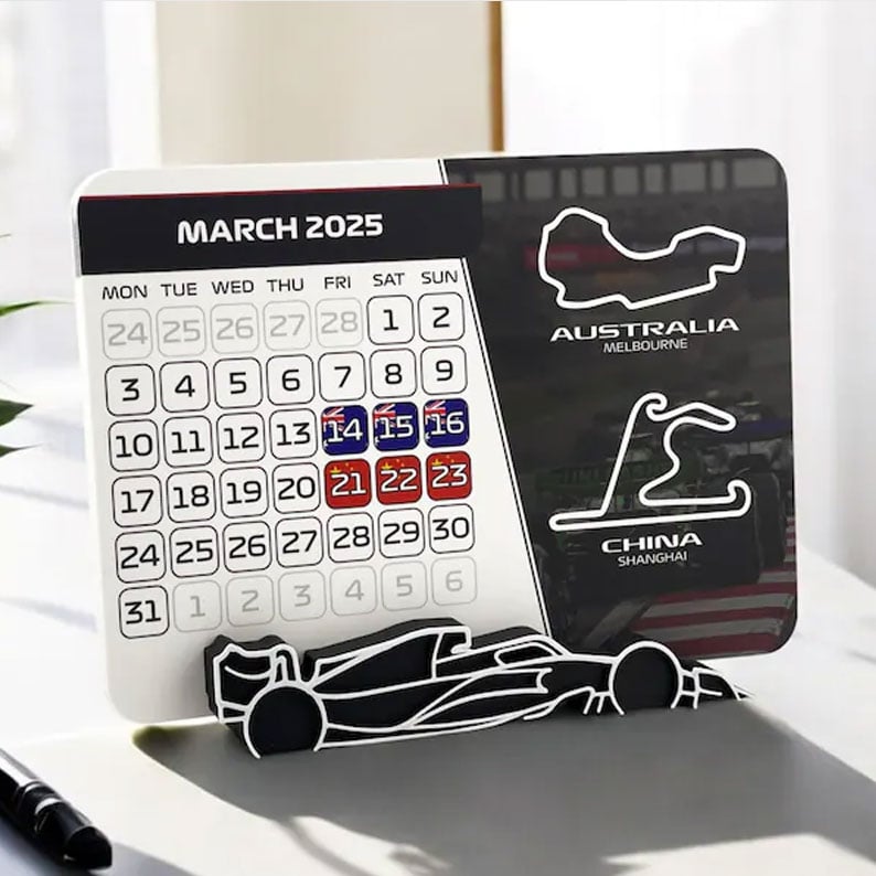 🌈 Formula 1 Calendar 2025🏎️