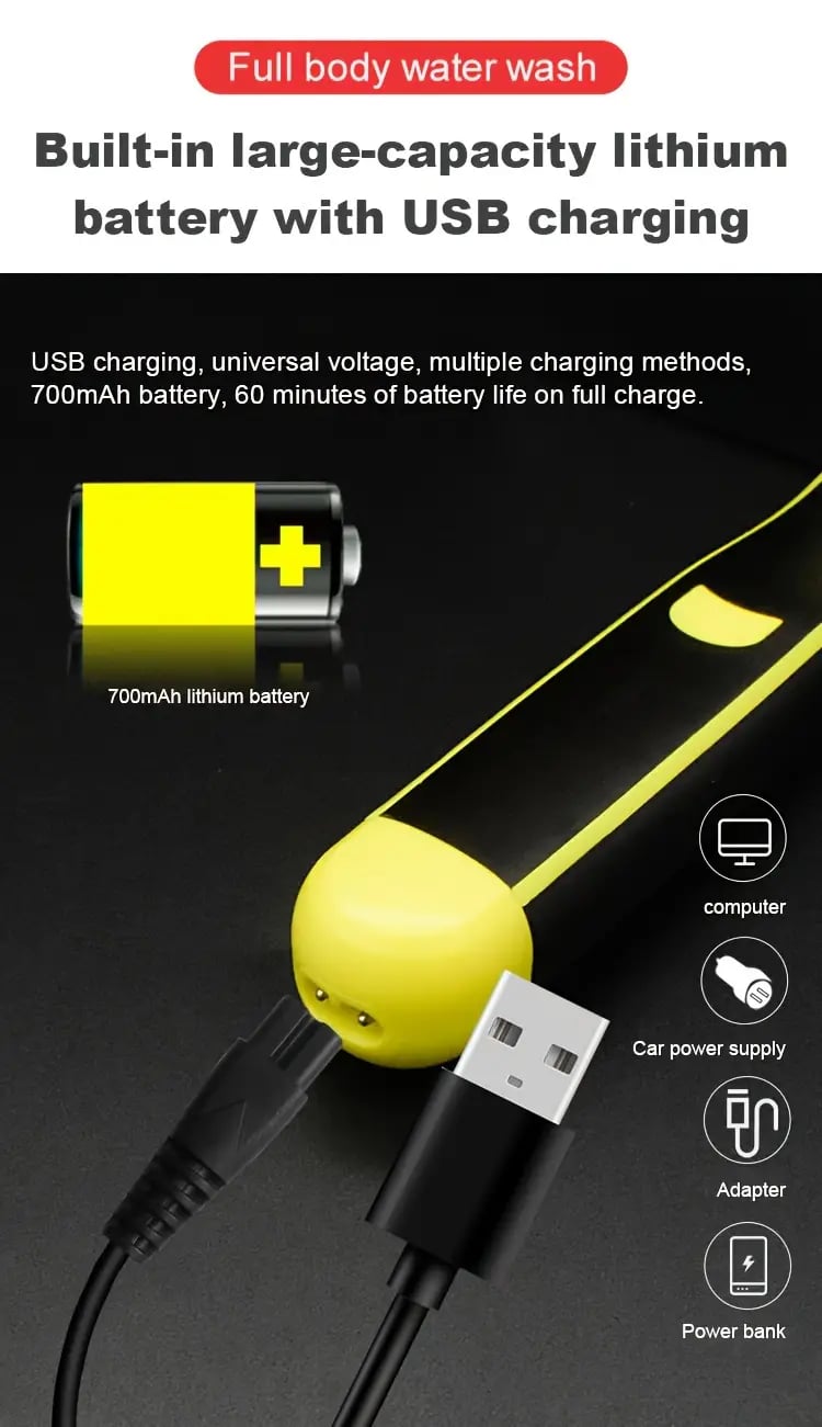 full body washed mens wet and dry shaver details 10