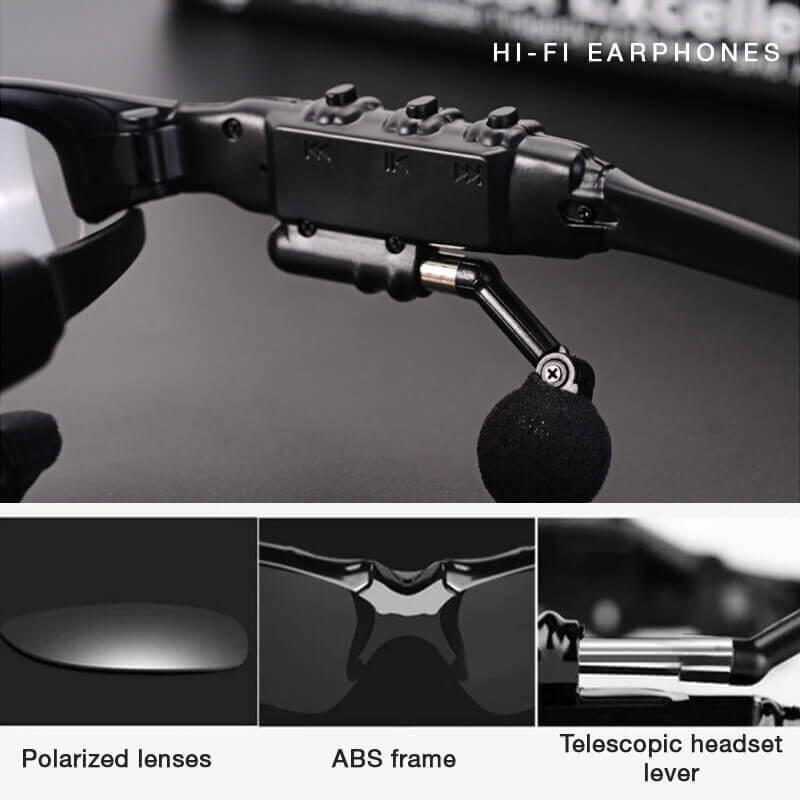 🔥2 IN 1 Smart Bluetooth Earphone Sunglasses