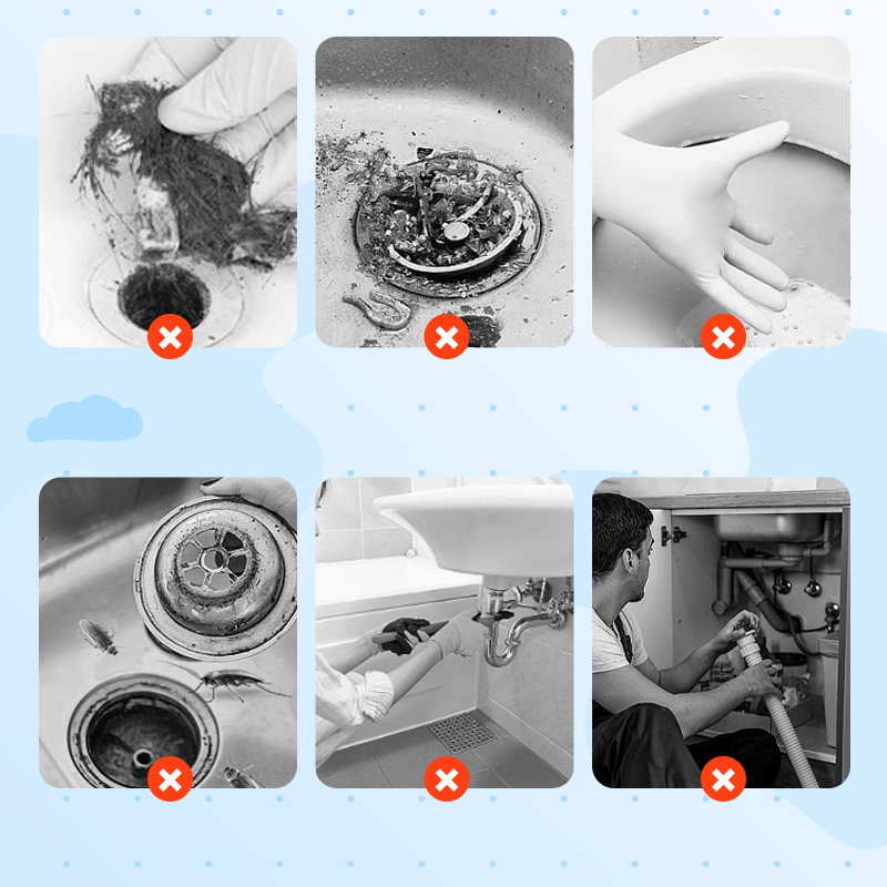 A powerful agent for unclogging and refreshing pipes.