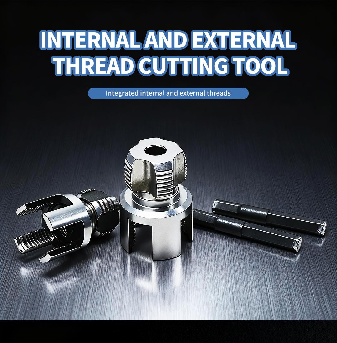 SOPAMI Pipe Tapping and Threading Tool | Dual-Specification Compatible, Wear-Resistant and Durable, Maximizing Efficiency in Pipe Installation and Repair!