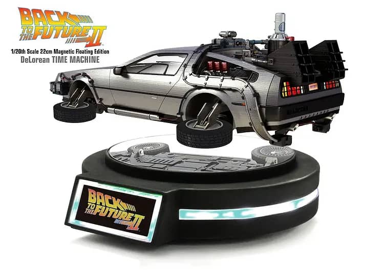 DeLorean magnetic levitation time machine