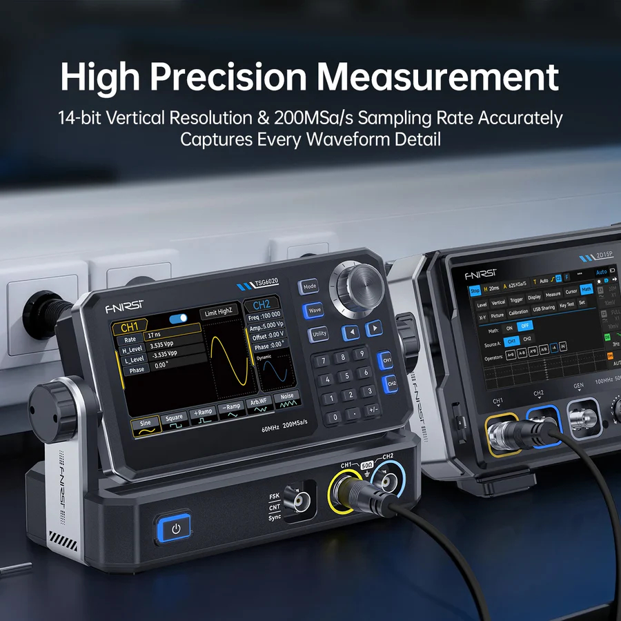 2CH 200MSa/s Function Signal Generator