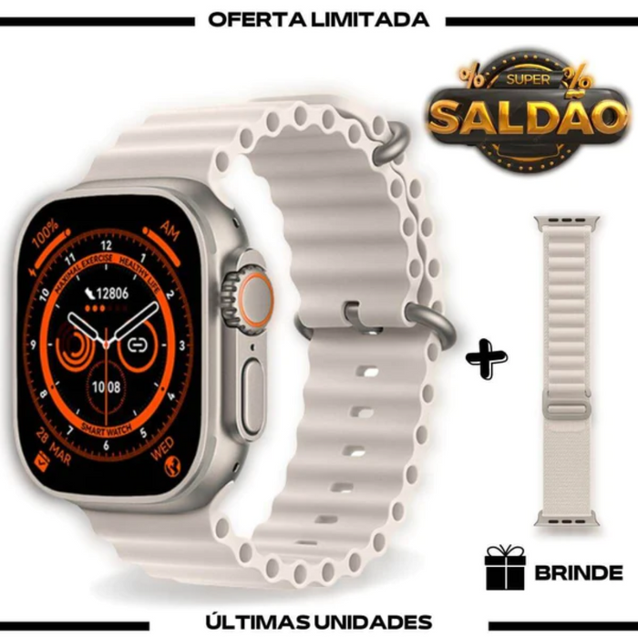 Smartwatch - Ultra + Series (2nd Gift Strap)