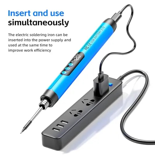 Mroace USB Rechargeable Digital Soldering Iron Kit