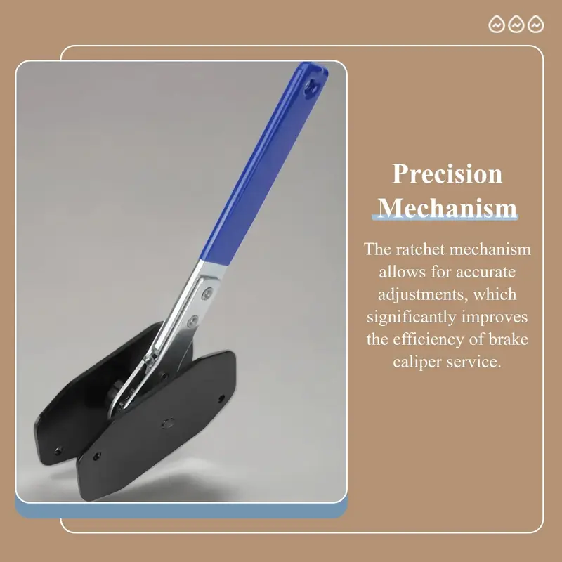 Product Introduction of Car Ratchet Brake Piston Single Twin Quad Pistons Install Tool, Press Caliper Spreader Tool, Brake Caliper Wrench,&nbsp;Car Repair&nbsp;Wrench Tools, Car Accessories,&nbsp;Men Gifts,&nbsp;Car Essentials, Auto Parts, for Mechanical Brake 10