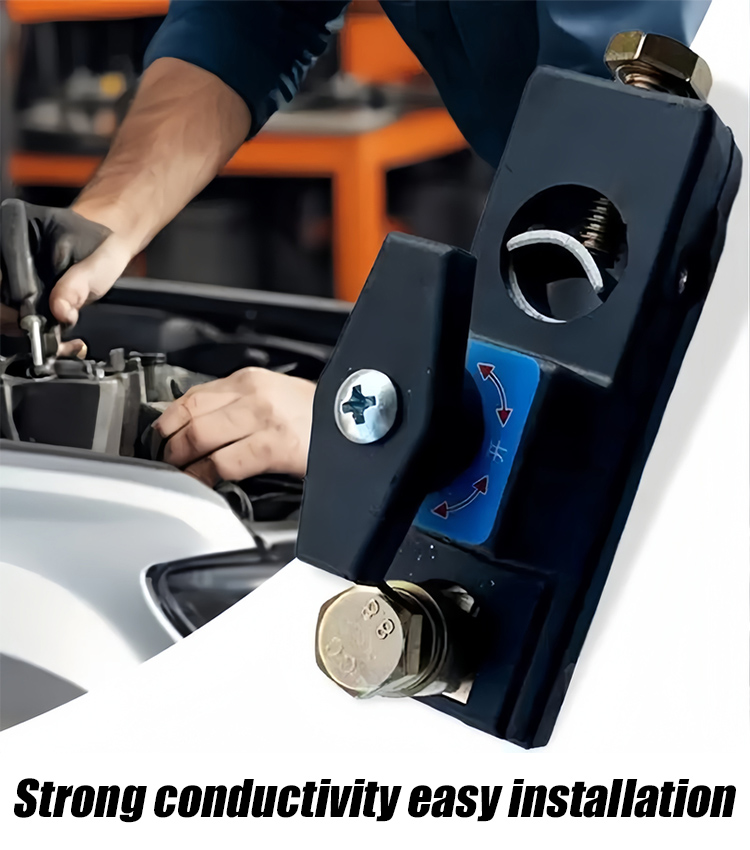 New anti-electric shock car battery power cut-off switch