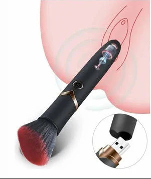Brocha Vibrador - Placer y Belleza Discreta 💄💦