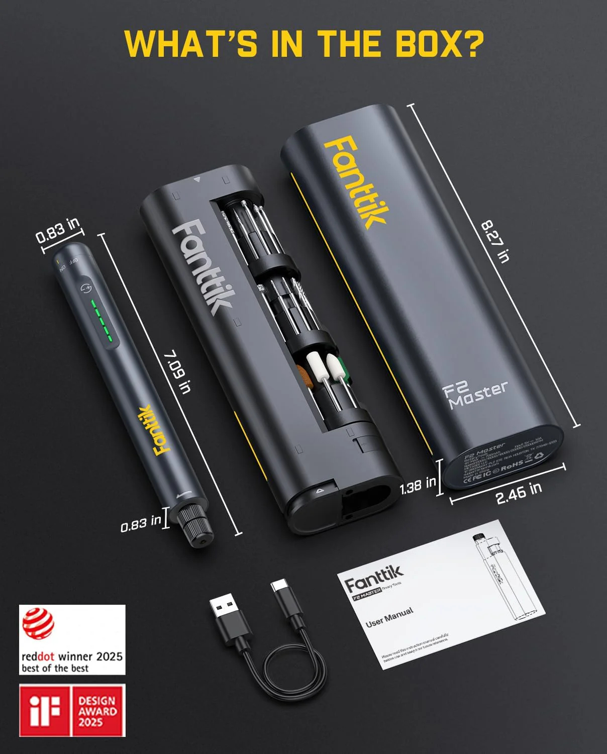 Master Mini Cordless Rotary Tool Kit