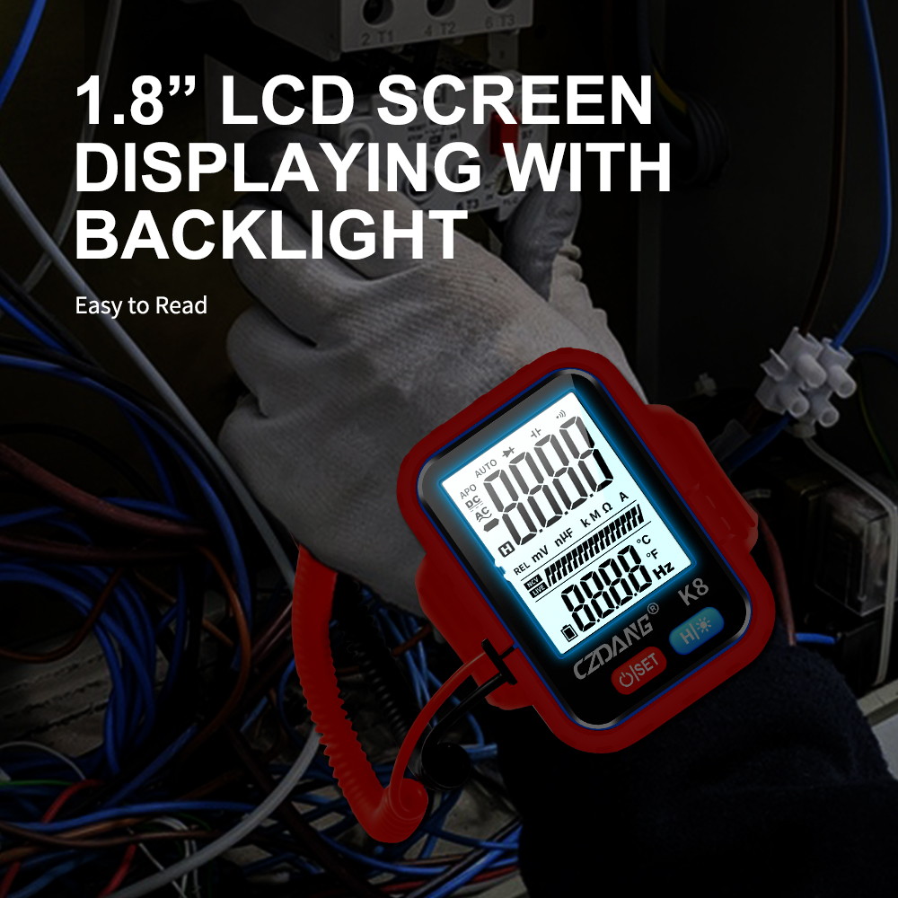 Mini Wearable Wristband Digital Multi-function Multimeter