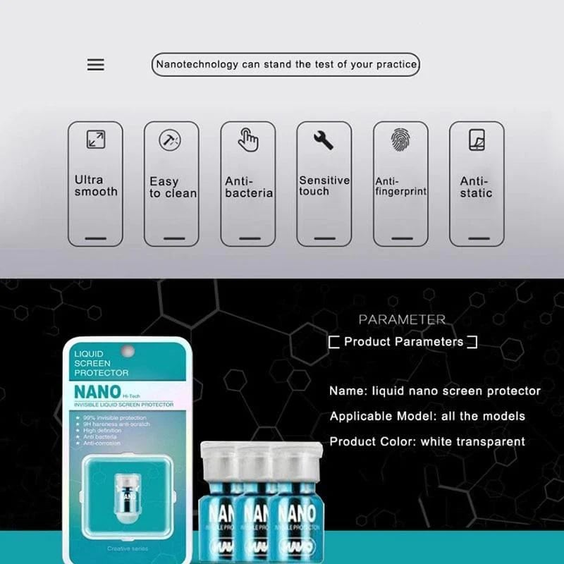 🔥LAST DAY 49% OFF 🔥🎁Liquid Glass Nano Screen Protector
