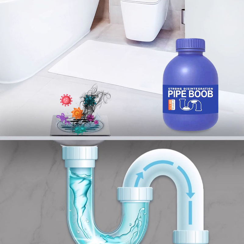 A powerful agent for unclogging and refreshing pipes.