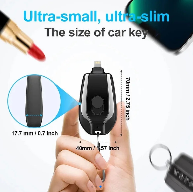 1500mAh Mini Power Emergency Pod