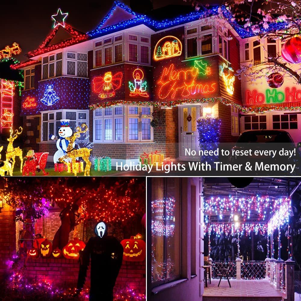 🎄Multi-color LED animated outdoor Christmas tree