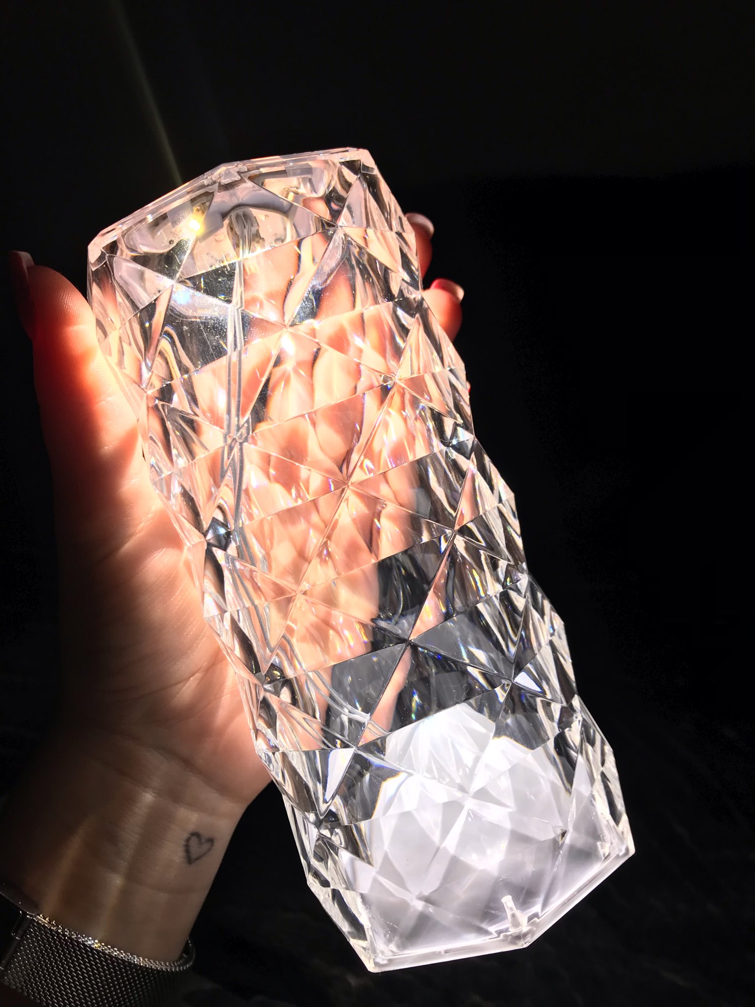 Crystal Diamond Lamp - 16 RGB Colors