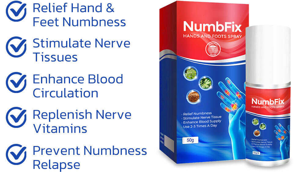 NumbFix sprej na ruce a nohy