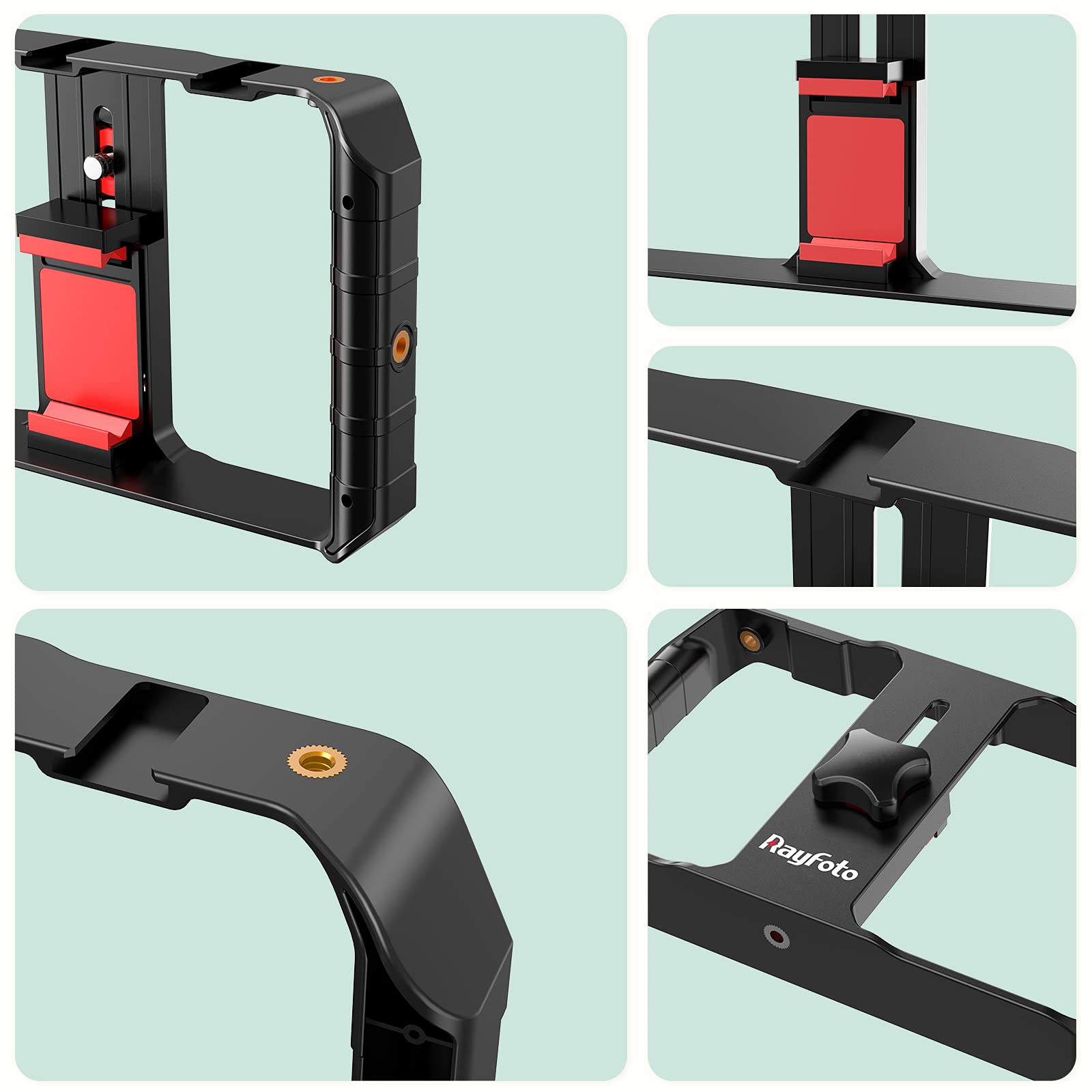 Smartphone Video Rig Handheld Phone Video Cage 