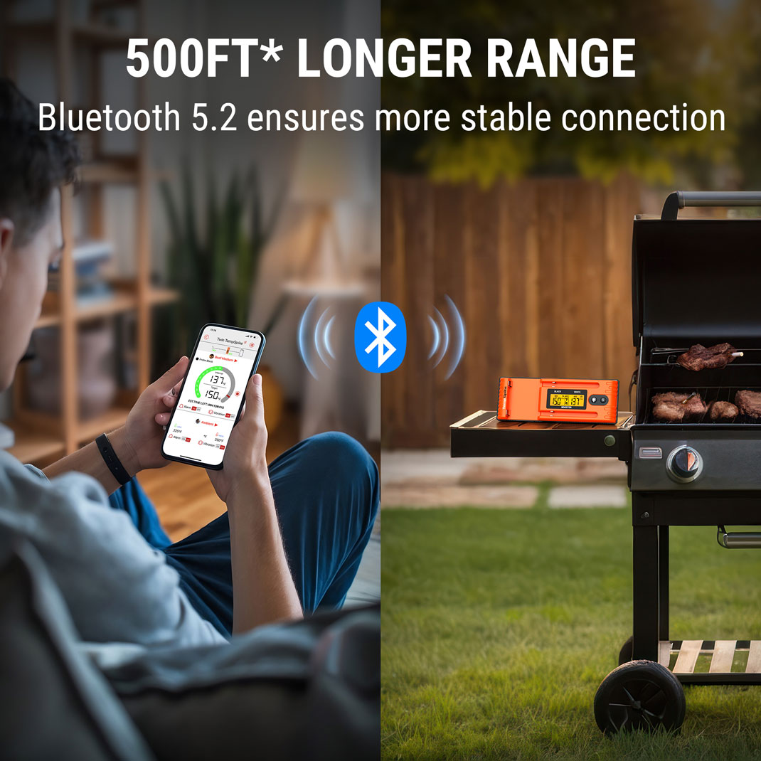 TP962 Twin TempSpike Wireless Meat Thermometer