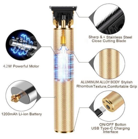 🔥Buy 2 Free Shipping🔥Cordless Zero Gapped Trimmer Hair Clipper