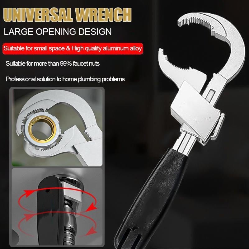 🔥Hot Sale🔥Universal Adjustable Double-ended Wrench