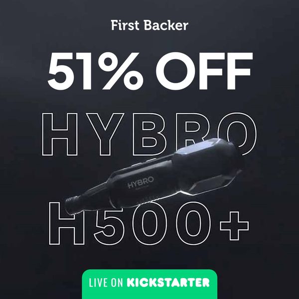 2-in-1 Compact Hybrid Power Screwdriver