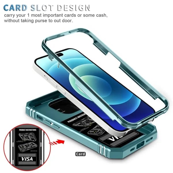 🔥Magnetic Car Finger Ring 3-in-1 Phone Case
