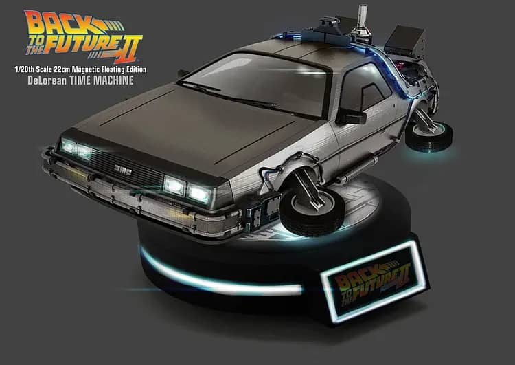  DeLorean magnetic levitation time machine
