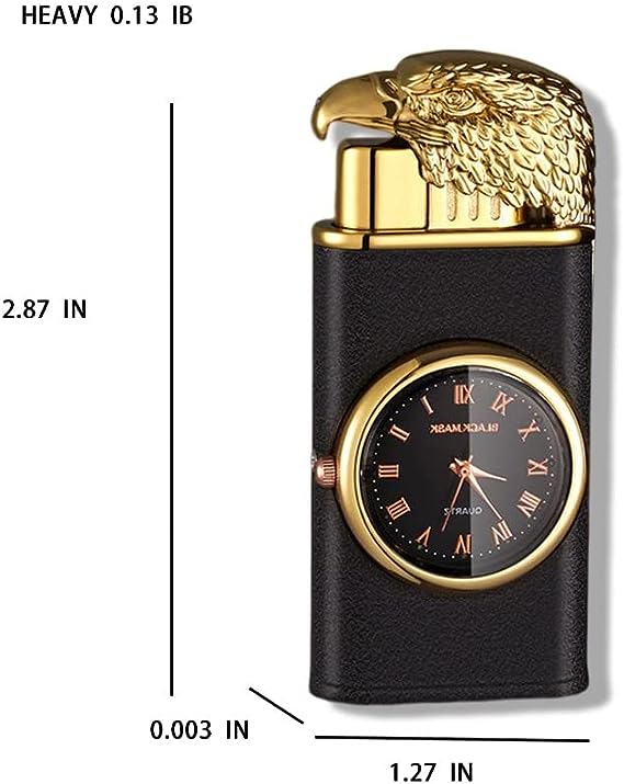 Lighter with Electric Watch