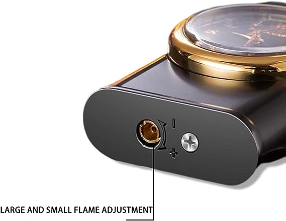 Lighter with Electric Watch