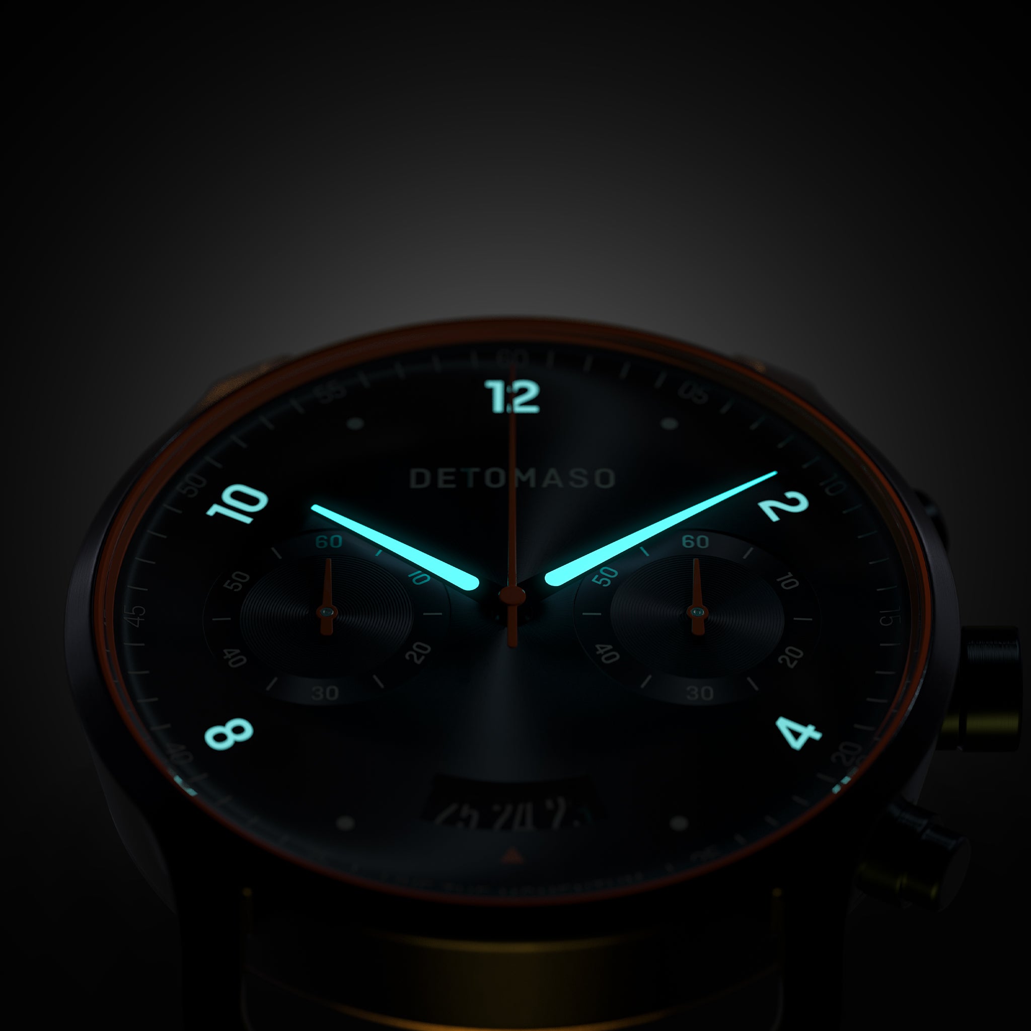 High-precision vintage chronograph