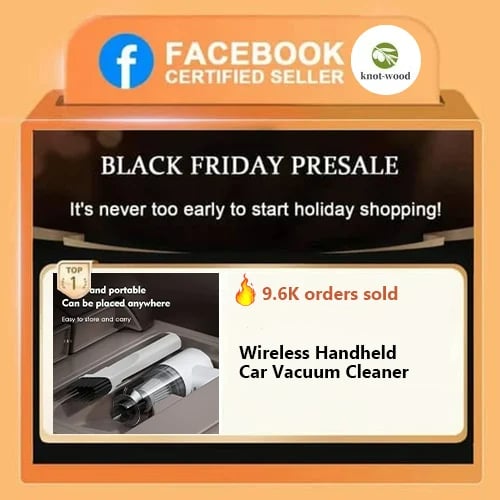 Powerful Wireless Car Vacuum Cleaner