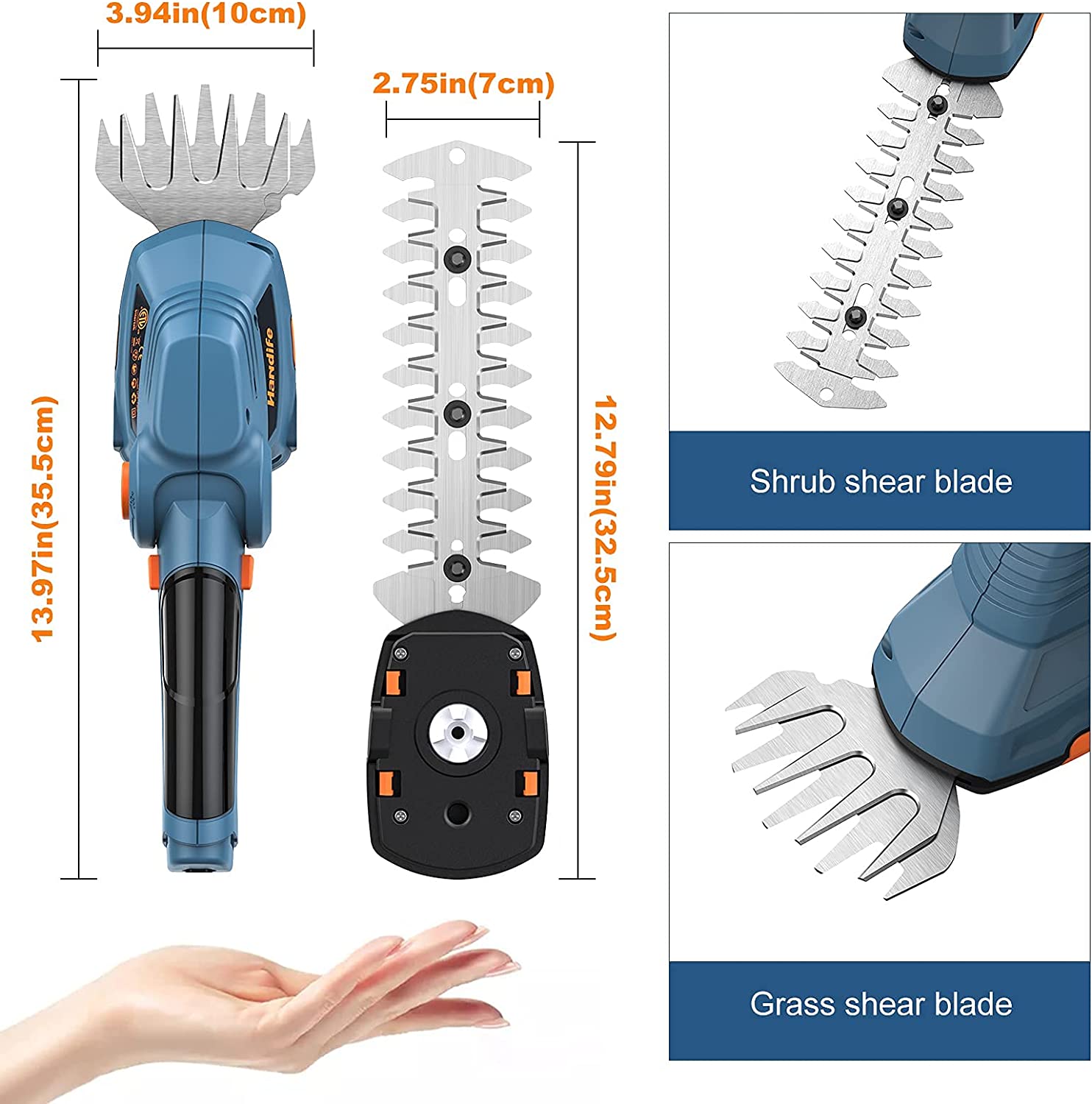 Handife Battery grass shears set