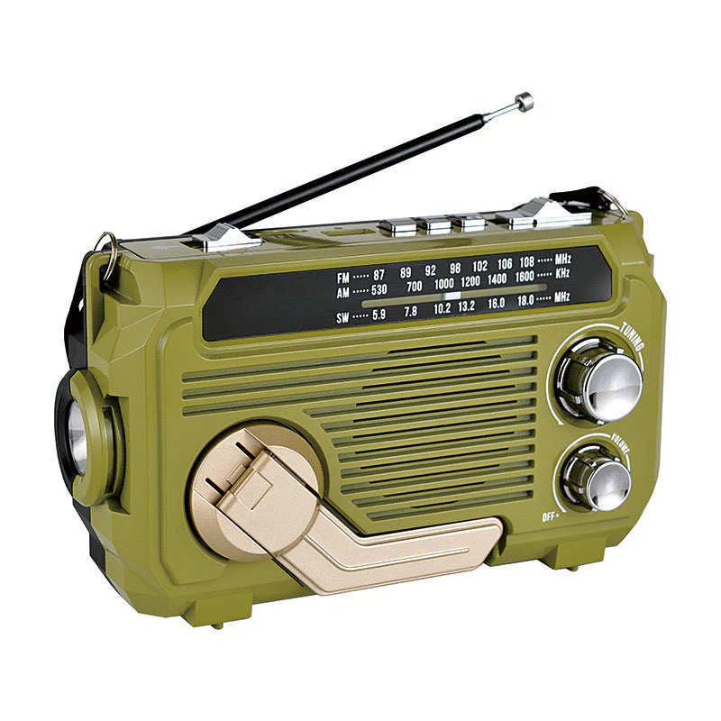 Retro Solar Powered Radio