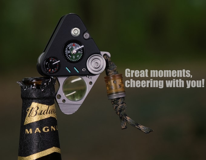 The most powerful triangle hardcore EDC companion