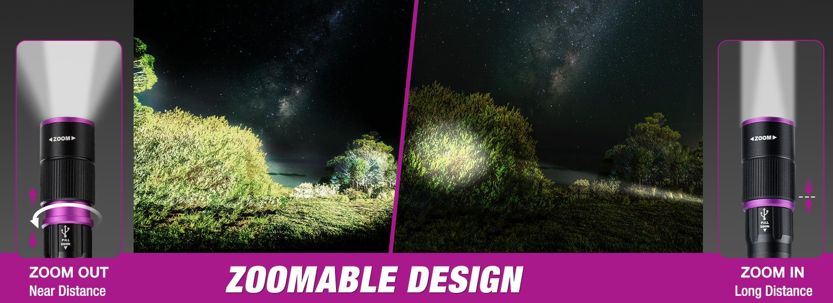 #Summervibes EverBrite Rechargeable Pen Flashlight with UV Light and White Light, 395nm Black Flashlight with Clip, Zoomable 4 Modes with Memory Function, USB C Cable, for Camping, Emergency, Pet Urine Detection #Summervibes EverBrite Rechargeable Pen Flashlight with UV Light and White Light, 395nm Black Flashlight with Clip, Zoomable 4 Modes with Memory Function, USB C Cable, for Camping, Emergency, Pet Urine Detection