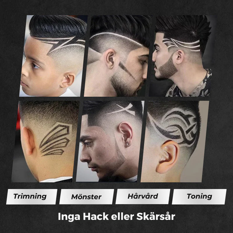 LCD Display Professional Electric Hair Clipper