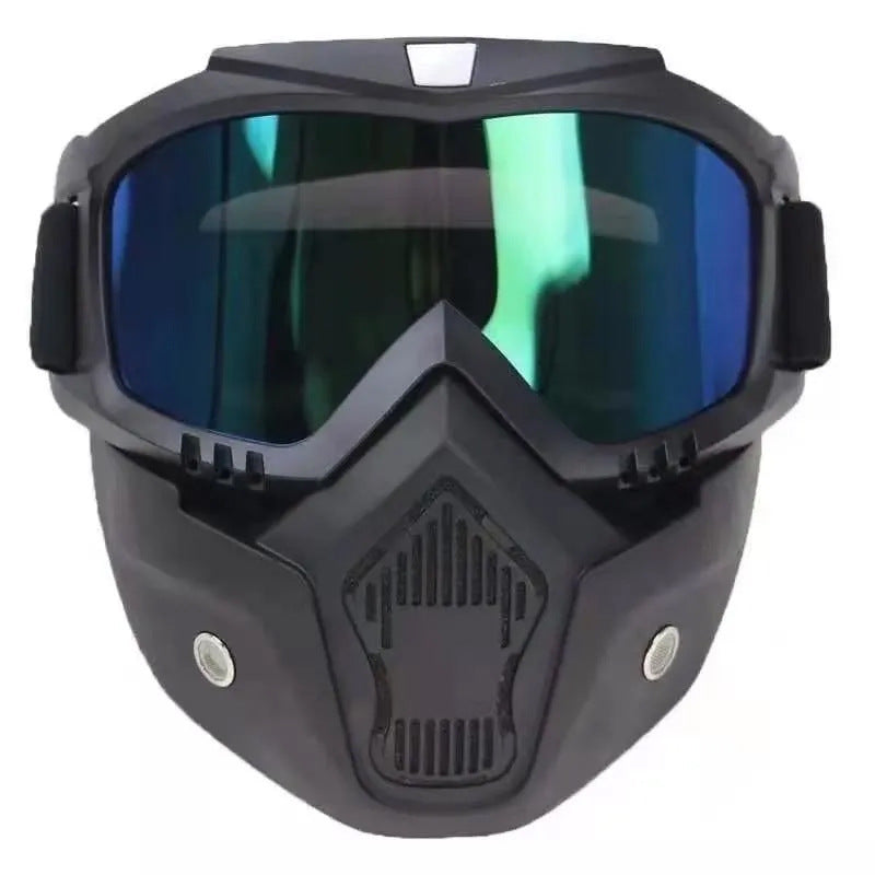 😎Special welding and cutting mask😎Anti-glare, UV protection, dust protection）