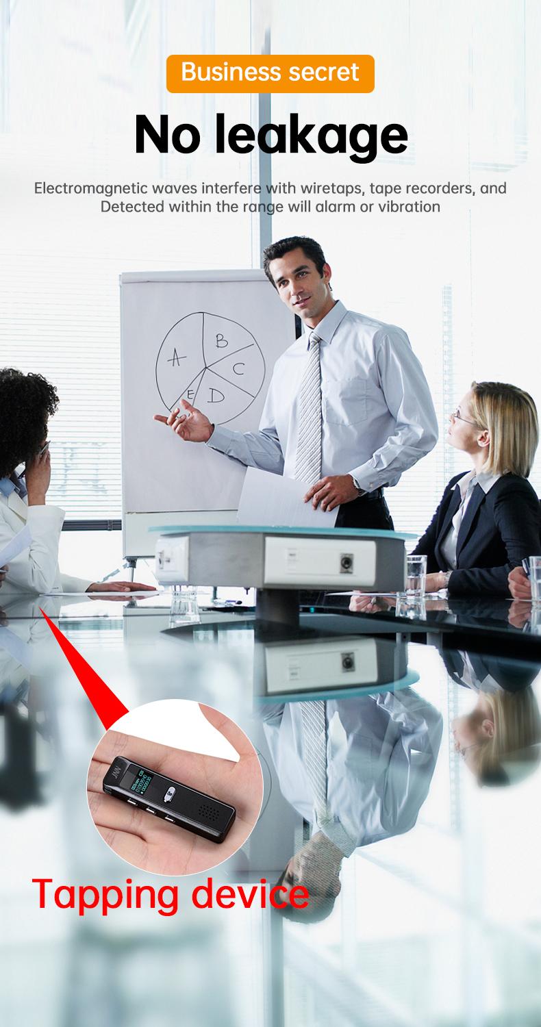 Hidden Camera Detectors ，GPS Tracker Detector with 5 Sensitivity Levels and Professional Modes for Office, Hotels, Bathroom Portable