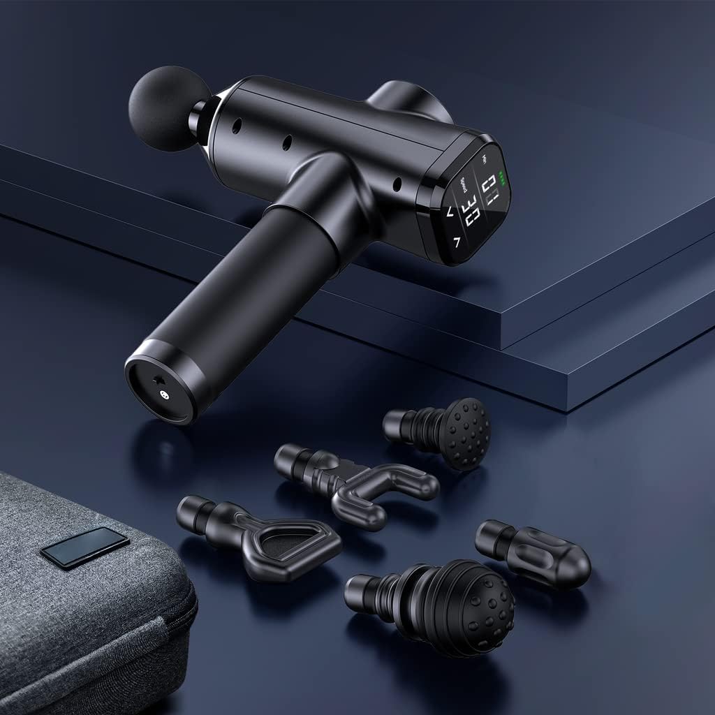 Massajador de percussão de precisão para alívio das dores musculares