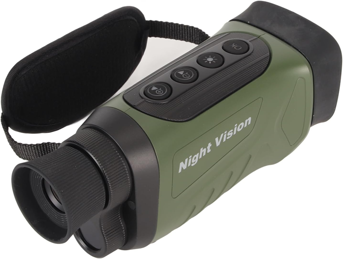 Atom Digital DNM50 Compact Lightweight Handheld Day and Night Vision Monocular with Photo and Video Recorder