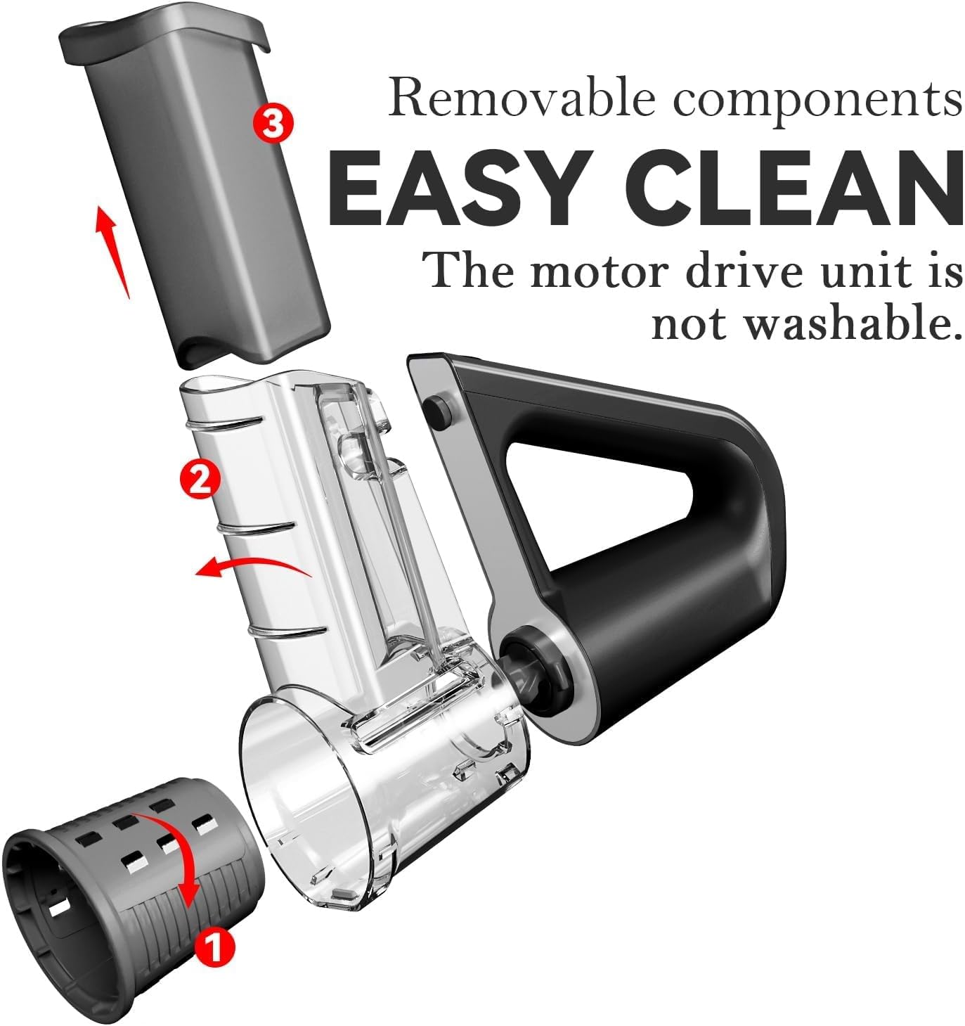 Practical Electric Vegetable Slicer Handheld Cordless Salad Shooter, 4 Blades, Dual Storage Cups, Upgraded Safety, Black Electric Slicer for Slicing Vegetables, Fruits, Ices, Soft food.