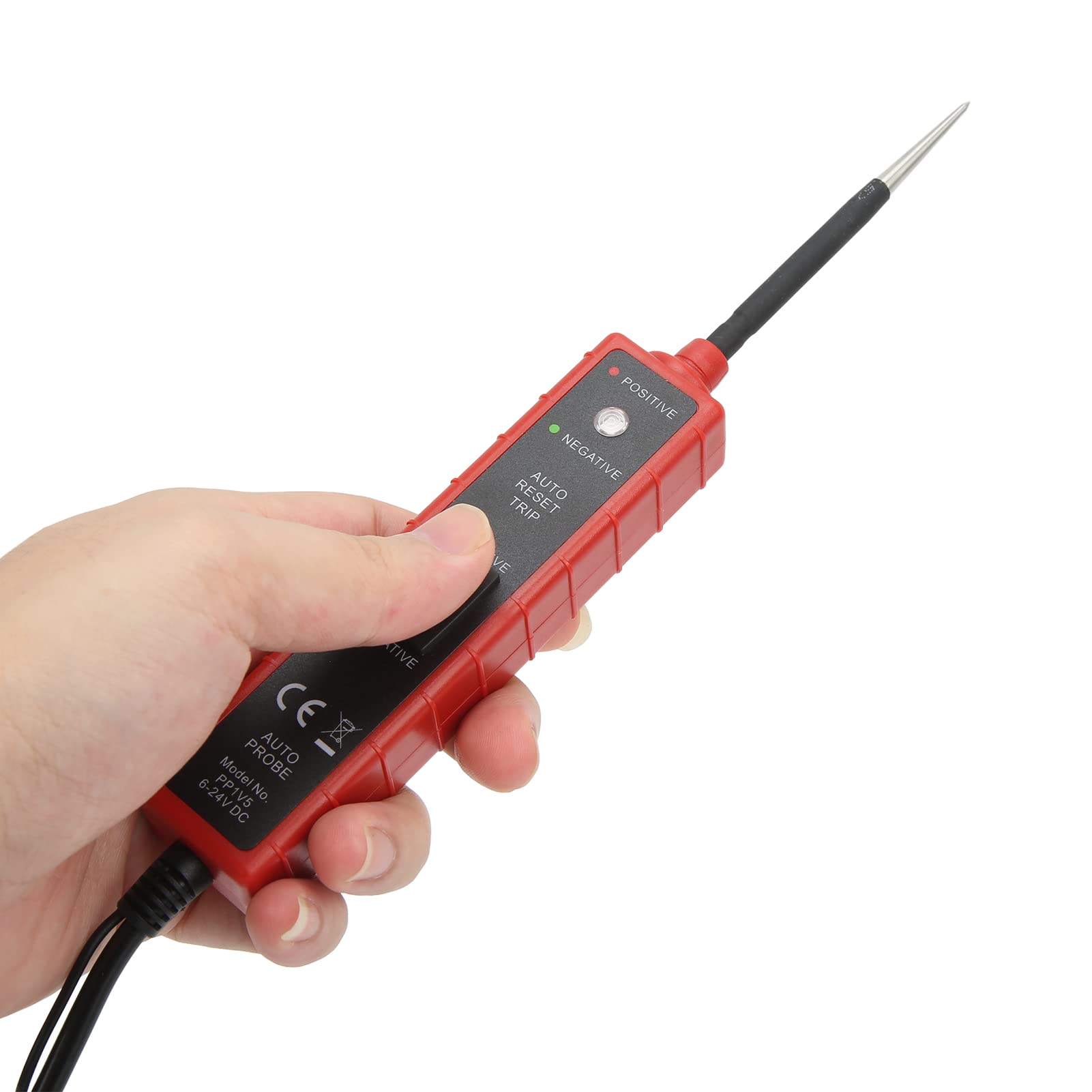 Car Circuit Probe Tester Diagnostic Tool Short Circuit Protection Red Dc 6 24v For Automotive Power