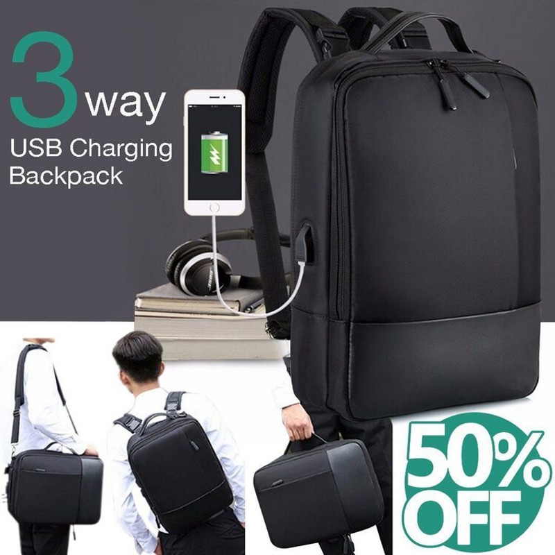 New business portable single-shoulder backpack outdoor travel computer bag charging anti-theft multi-function backpack