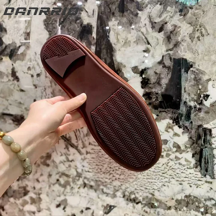 Handmade horse leather shoes Goodyear craft vintage loafers | wallet shoes