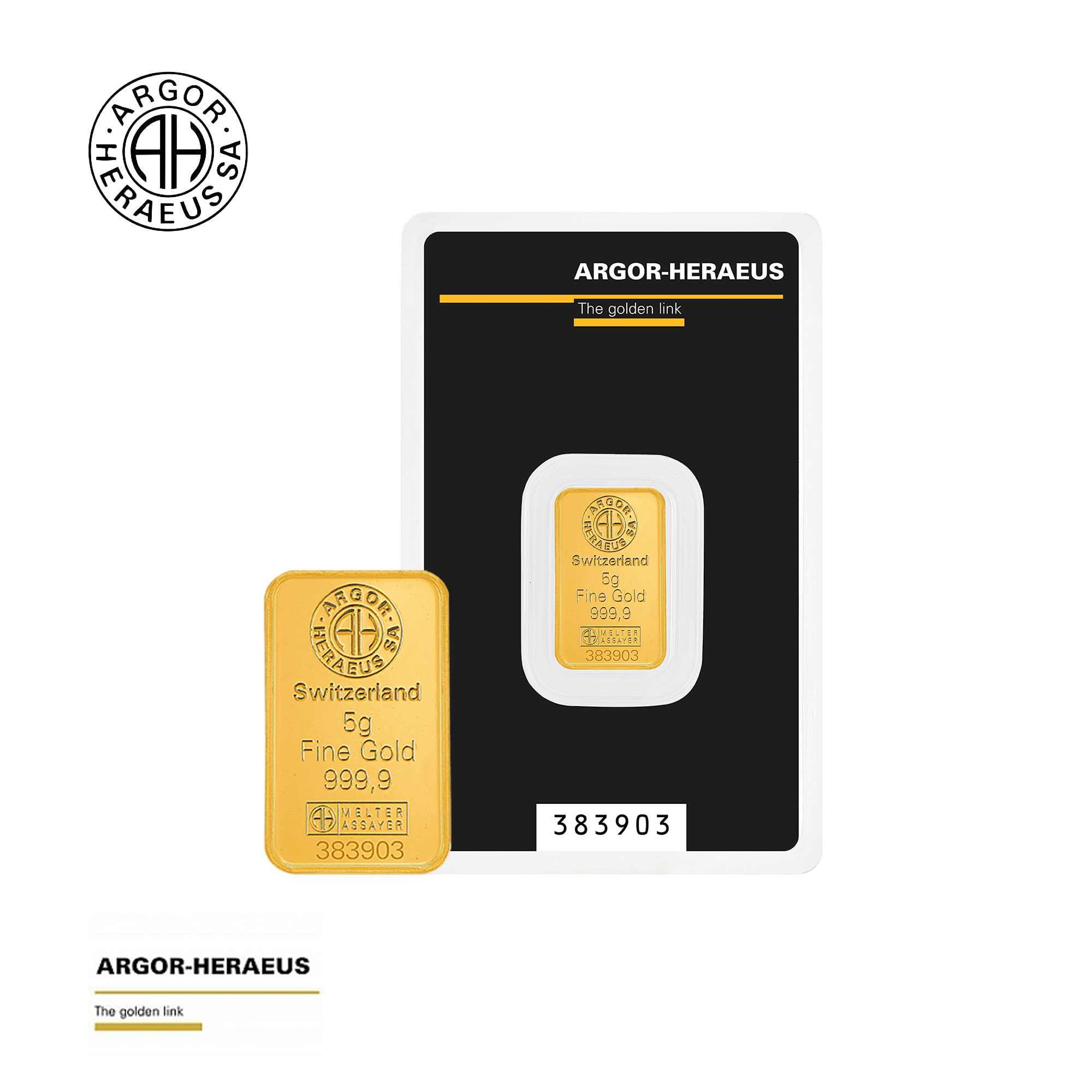 [Μόνο για περιορισμένο χρονικό διάστημα] Argor Heraeus 5 γραμμάρια χρυσού Kinebar Για όσους αγαπούν το χρυσό και τους επενδυτές, μην χάσετε αυτή την ευκαιρία!