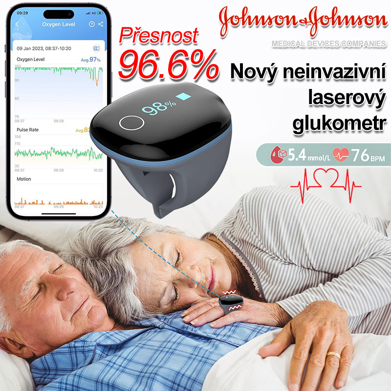 【Vydání nového produktu】Nový neinvazivní laserový glukometr Johnson & Johnson