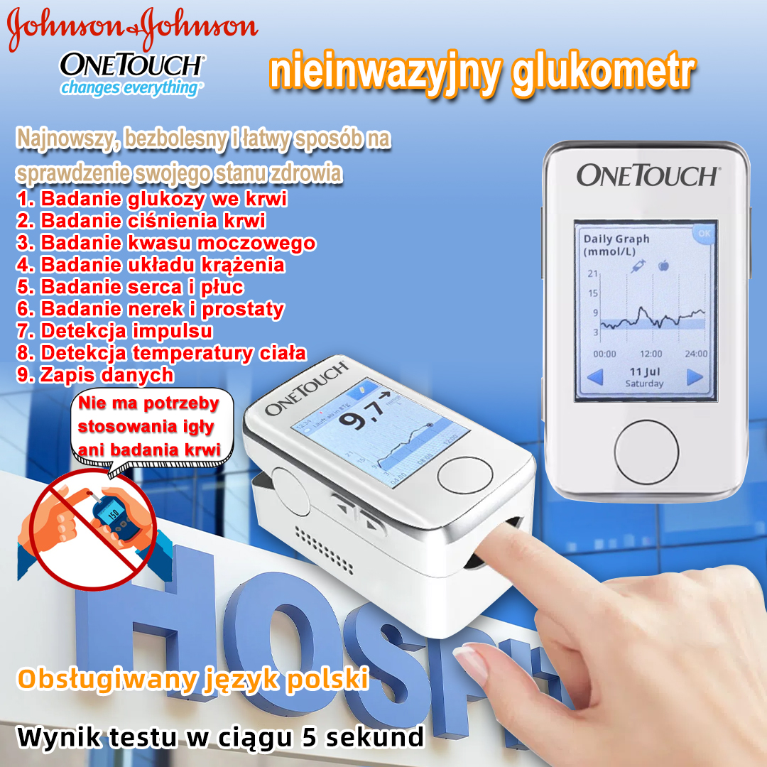  [Authentic American product] Johnson & Johnson onetouch non-invasive glucometer