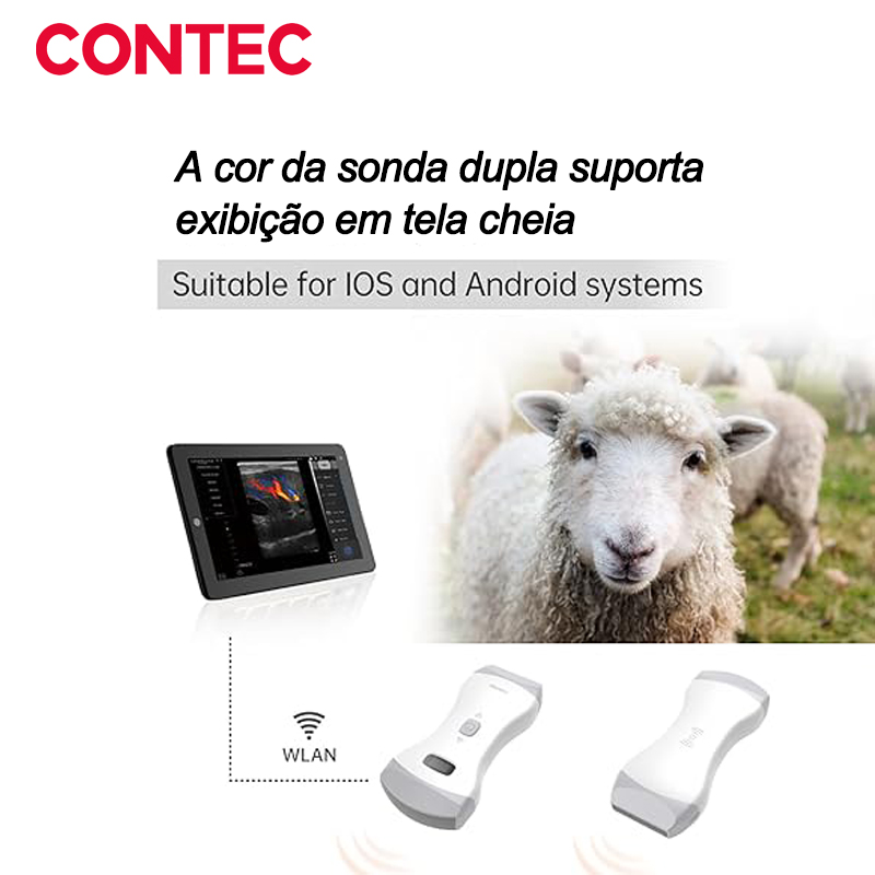 Veterinary Color Doppler Ultrasound Machine Portable Linear and Convex Probes for Animals