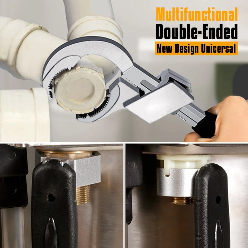 🔥Last Day 49% Off🔥Multifunctional Adjustable Double-ended Wrench Tool