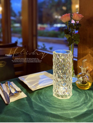 Crystal Diamond Lamp - 16 RGB Colors